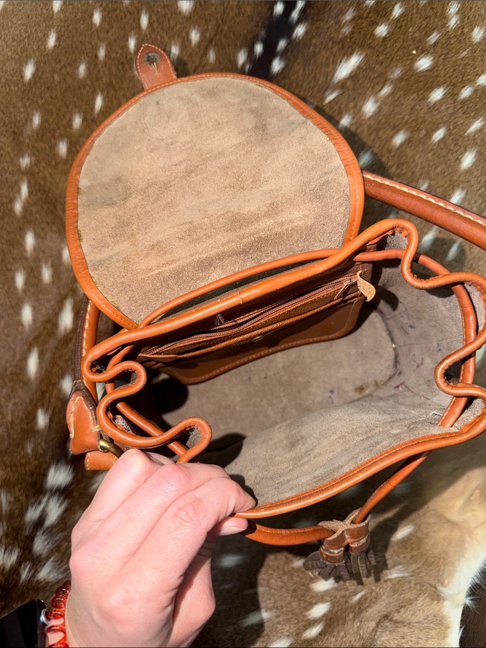 Vintage Dooney & Bourke All Weather Leather Dover - Picture 3 of 7